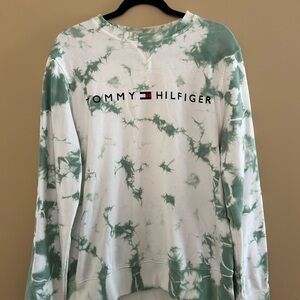 Tommy Hilfiger Mint Green Tie-Dye Top